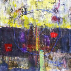 Thokozani Mthiyane - Mixed Media on Fabriano 