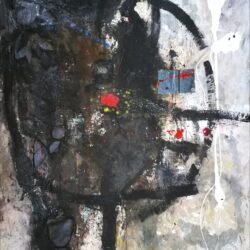 Thokozani Mthiyane - Mixed Media on Canvas