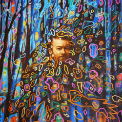 Kobus Walker - Fragments 1 - Oil on Canvas - 2018