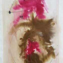 Trevor Coleman - Collage of Colour - 1980 83 x 59 cm Mixed Media and Collage on Fabriano / Unframed