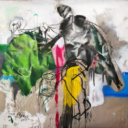 Toni Bico - Mixed Media on Belgium Linen - 2017