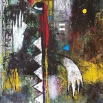 Thokozani Mthiyane - Oil / Charcoal and Mixed Media - 2019