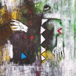 Thokozani Mthiyane - Oil / Charcoal and Mixed Media - 2019