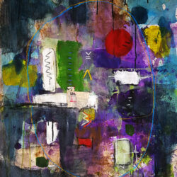 Thokozani Mthiyane - Mixed Media on Fabriano - 2017