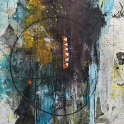 hokozani Mthiyane - Mixed Media on Fabriano 2018/19