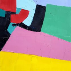 Trevor Coleman / Abstract Oil on Canvas 
