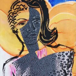 Michele Silk - Mixed Media & Collage on Canvas