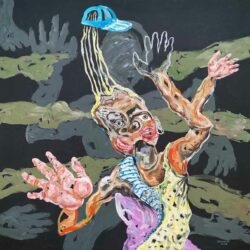 Cristiano Mangovo - Boy with a Blue Hat 
