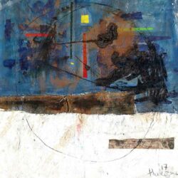 Thokozani Mthiyane - Mixed Media on Canvas