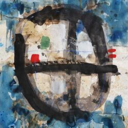 Thokozani Mthiyane - Mixed Media on Fabriano