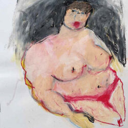 Terri Broll - Sun Bathing Beauty (Studio Sketch)