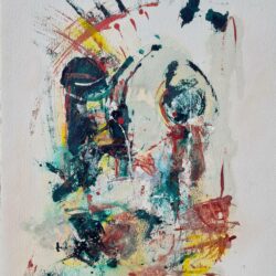 Godfrey Majadibodu  -  Abstract face 