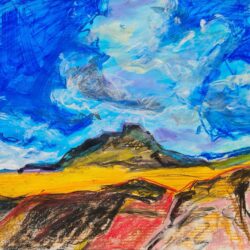Faye Spencer - Wild mountain skies