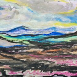 Faye Spencer - Far peaks at Twilight