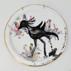 Magda van der Vloed - Pooing Secretary Bird (#Vok Eskom Series)