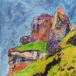 Faye Spencer - Precipice (Midlands Landscape)