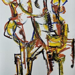 Godfrey Majadibodu- River dance I