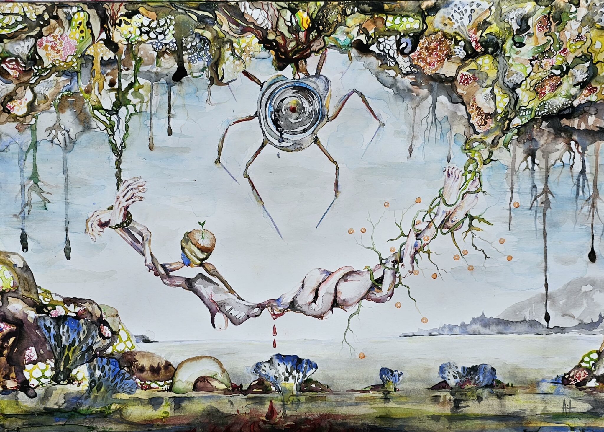 Abigial Leach- A medicinal leeching in paradise – Art Eye Gallery