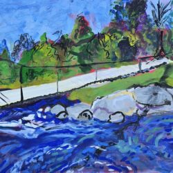 Faye Spencer - River Bridge at Cobham