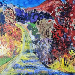 Faye Spencer - Long shadows on the road home