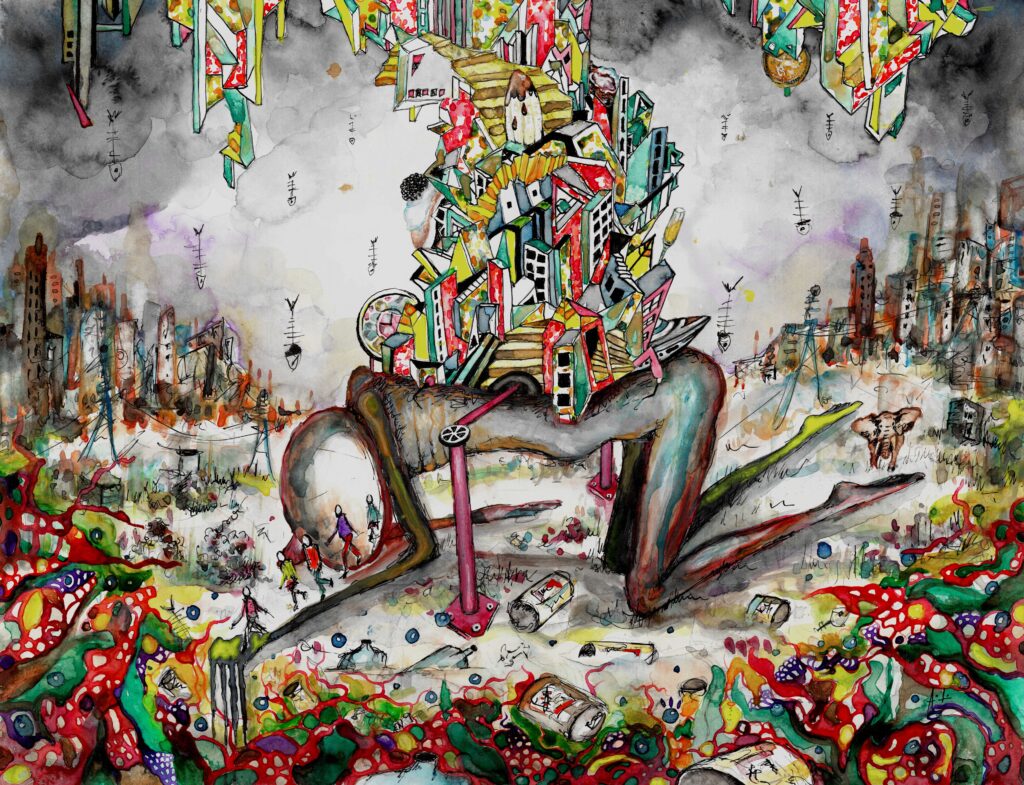 Abigail Leach – The elephant in the room – Art Eye Gallery
