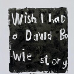 Louis van den Heever - Wish I Had a David Bowie Story